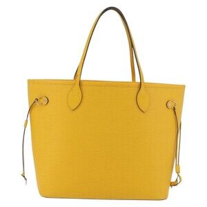 Louis Vuitton Epi Neverfull MM Tote Bag Mimosa Yellow
